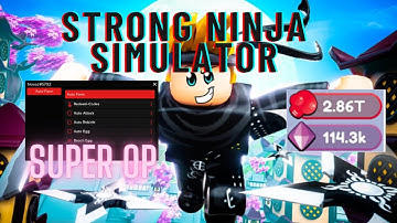 Roblox Strong Ninja Simulator l SUPER OP - FAST REBIRT l
