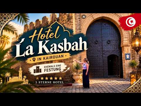 5★ Luxus in alten Festungsmauern! 🇹🇳 Hotel La Kasbah in Kairouan, Tunesien