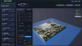 Add a frame to your terrain model — TopoCreate3D