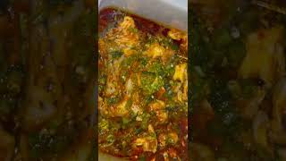 Seafood Okra soup with fresh tilapia fish. easyrecipe seafood okra okrasoup nigerianfood