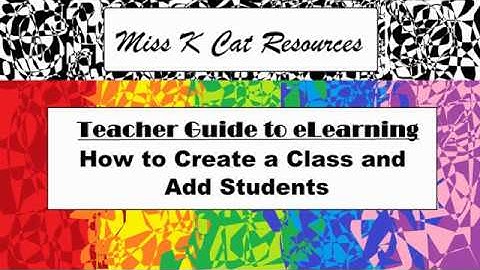 04. Making Classes and Adding Students