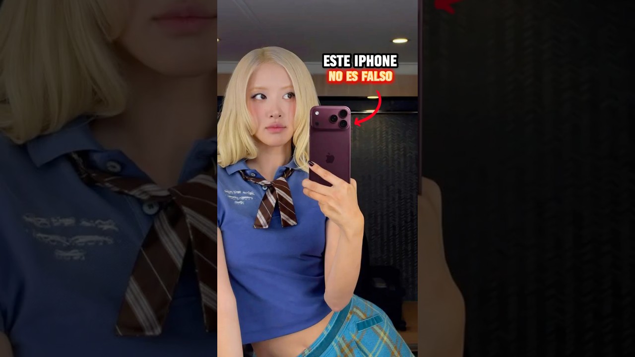 La polémica foto del iPhone falso de la publicidad de Apple.