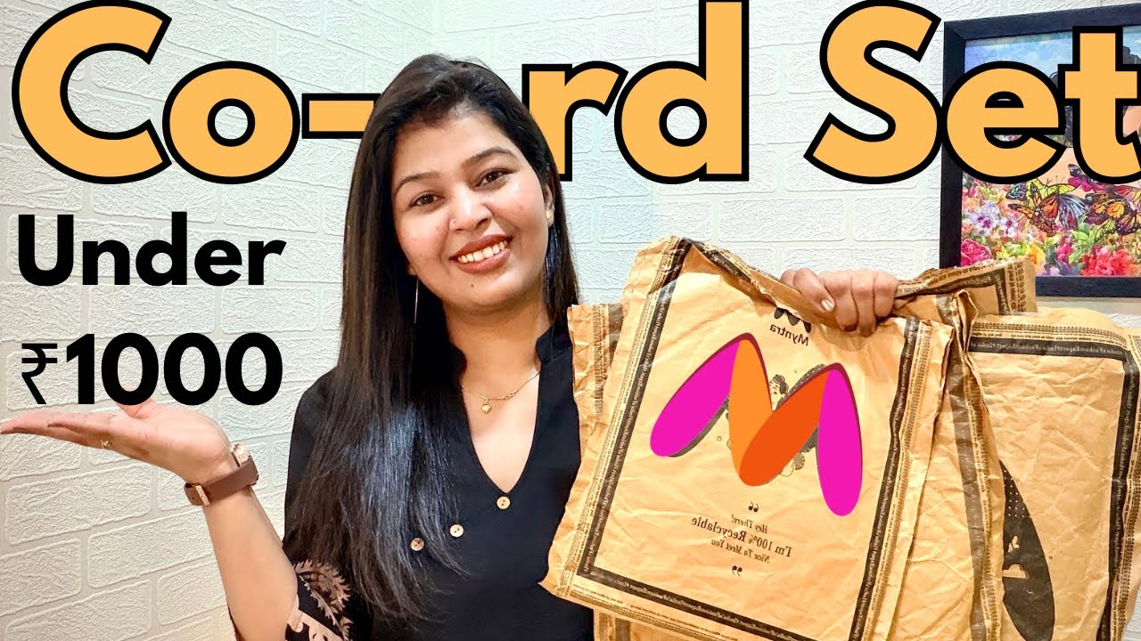 Myntra Co-ord Set Under ₹1000😱| Honest Review | Affordable Myntra Finds