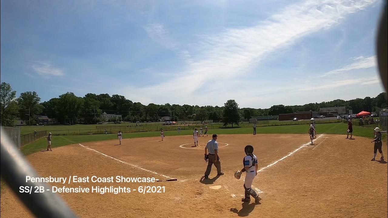 Kelly Fricker 2024 Pennsbury SS/2B Defensive highlights Pennsbury