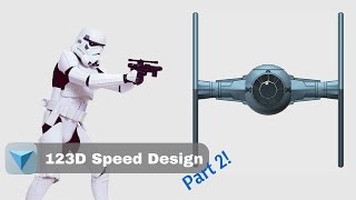 Rogue One: TIE Fighter Part 2 [123D Speed Design]