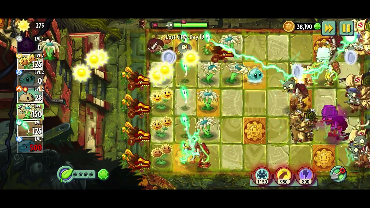 Plants vs Zombies 2 - Lost City - Day 19 - 2026 Gameplay - YouTube