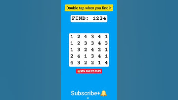 🧐Can you find the hidden number?💎 Only a Genius will find this🤯 Number Seeker puzzle #numberpuzzle