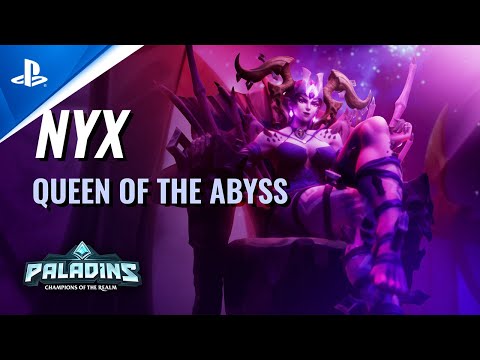 Paladins - Nyx Reveal Trailer | PS4 Games