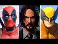 All Fortnite Crossover Trailers (Seasons 1-14)