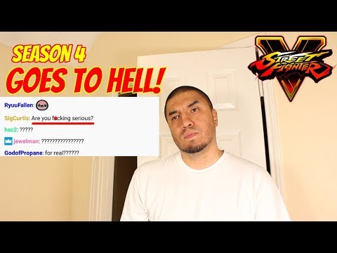 SFV goes to HELL! No Season 4 UPDATES!? When all FGC DIES!