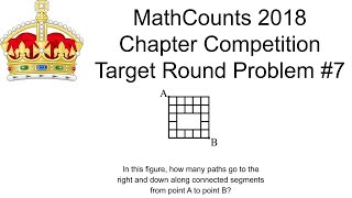 MathCounts 2019 Chapter Competition Target Round Problem #7 | Pascal's Triangle