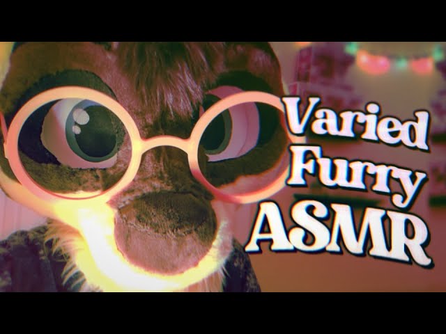 Furry ASMR | Tappies, talking, mouth sounds, and more! (July patron requests)