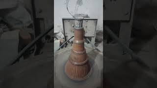 kutub minar with clay art clay products handicraft ceramic pottery wheel clay art clay products