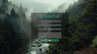 Simple Amazing Contact Form Design with Hover Placeholder Effect Html/CSS - No JavaScript