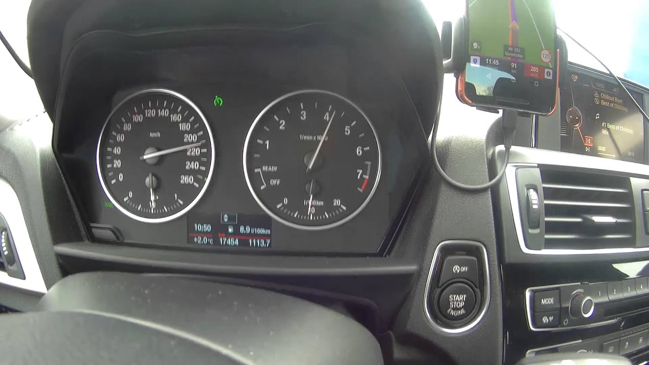 BMW 116i Top Speed Autobahn
