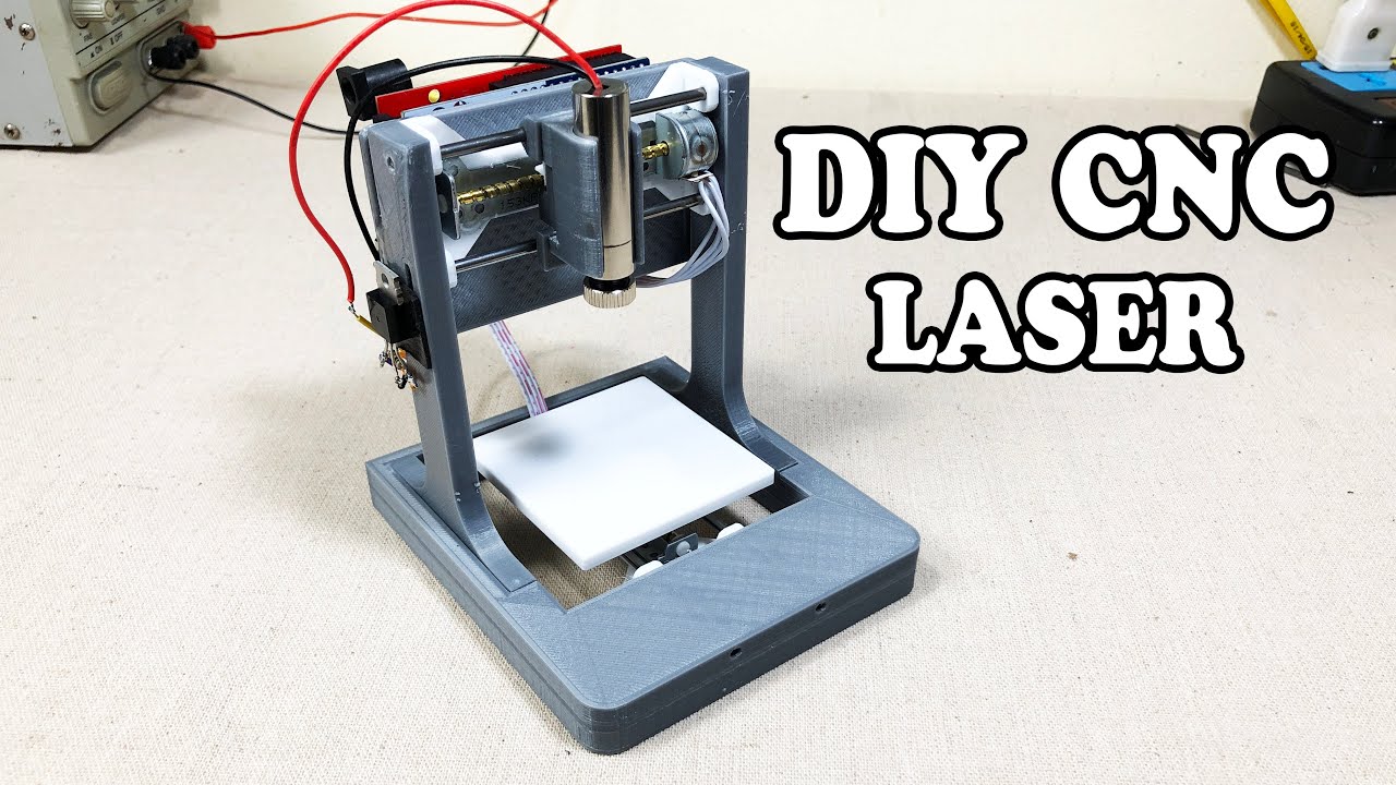 Chế Máy Khắc LASER Mini - youtube