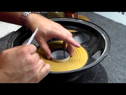 How to Recone a JL Audio 12W6 or 10W6 Subwoofer - Repair Rebuild