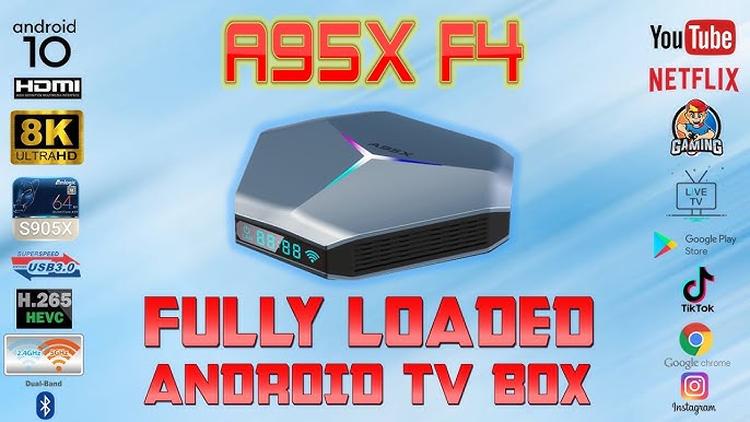 A95X F4 Android 10 Amlogic S905X4 TV BOX Firmware 20210527