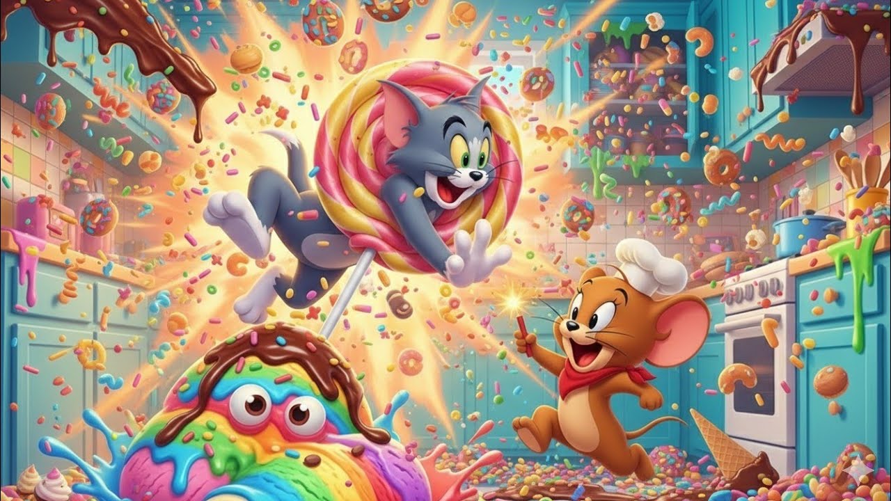 قصة حوار لا يدوم بين توم و جيرى.cartoon2026