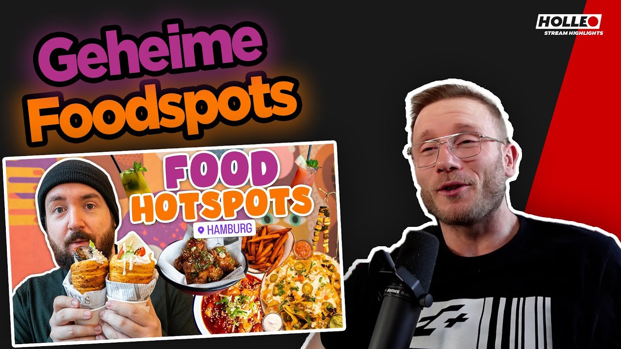 Er TESTET 3 GEHEIME Foodspots in Hamburg😋 | Holle reagiert