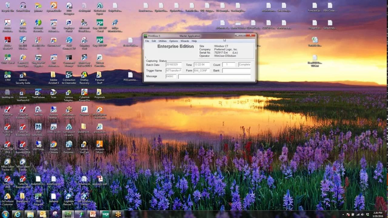 Demonstration of the Wellspring PrintBoss addon YouTube
