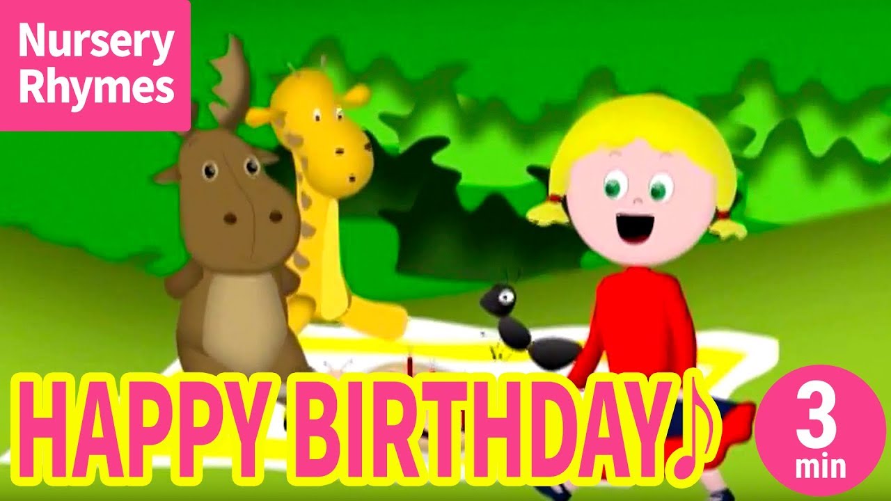 Happy Birthday 英語の歌 Youtube