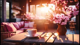 Cozy Spring Cafe Ambience LIVE 🌸☕ | Soft Morning Light • Coffee Shop Sounds • Relaxing Vibes