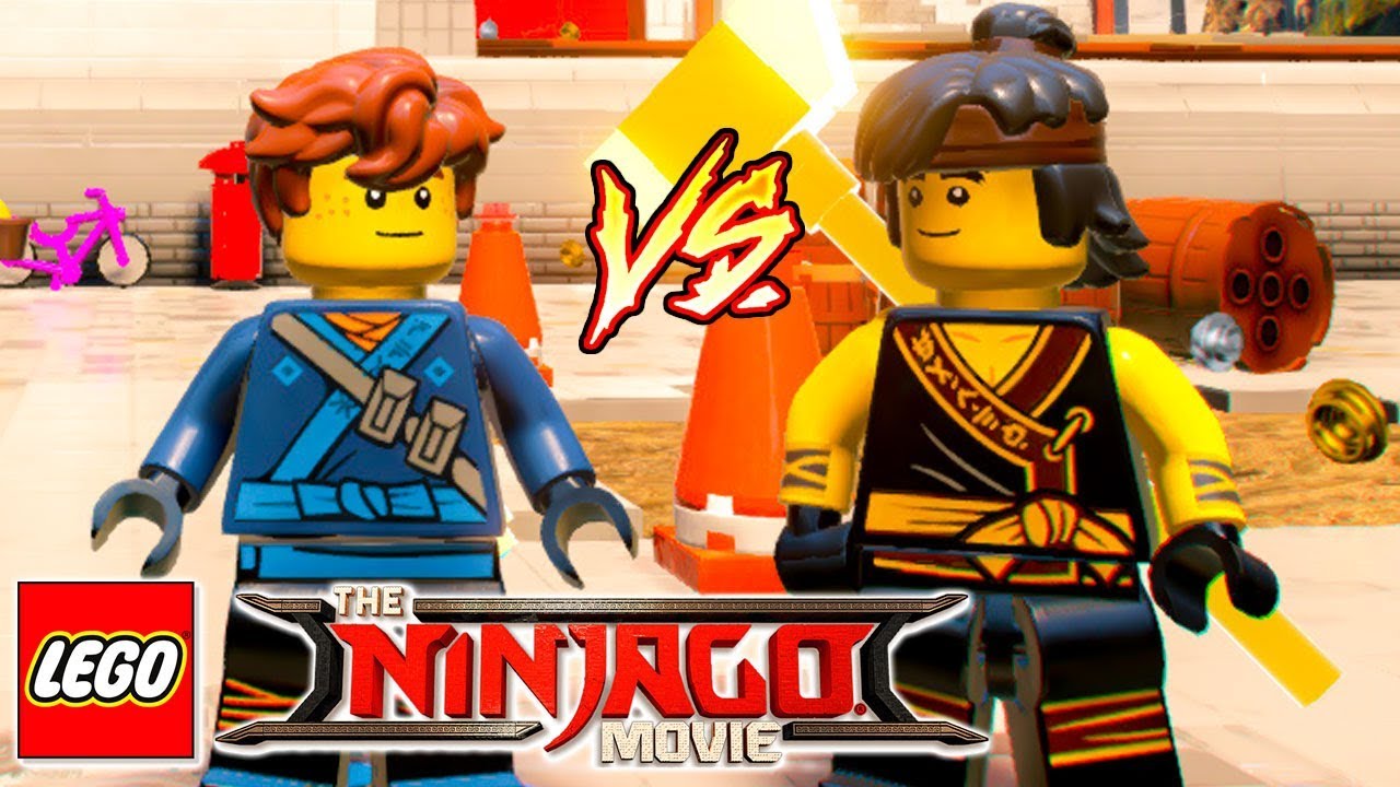JAY VS COLE em The LEGO NINJAGO Movie Video Game - YouTube