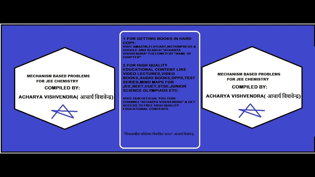 VIDEO BOOK-MECHANISM BASED PROBLEMS-ACHARYA VISHVENDRA((आचार्य विश्वेंद्र)