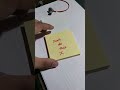 Never do this ! Sticky notes problem