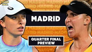 Swiatek vs Haddad Maia | Madrid Open 2024 QF | Tennis Prediction