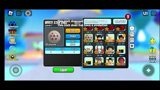Evolving White Star Ball in ASTD | All Star Tower Defense