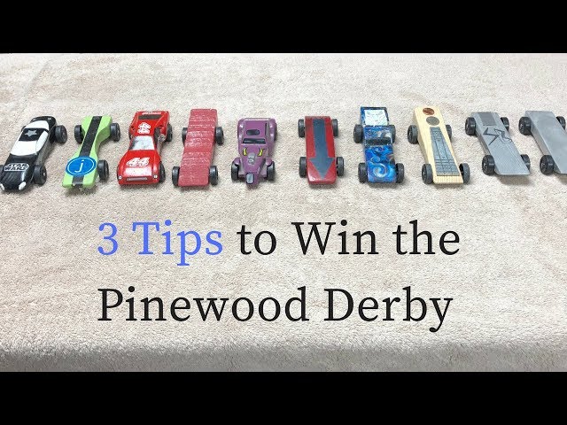 How To Win A Pinewood Derby: 6 Science-Backed Tips For Cub Scouts