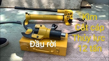 DBK VIỆT NAM I GIỚI THIỆU KÌM CẮT CÁP THỦY LỰC ĐẦU RỜI HHD-50F