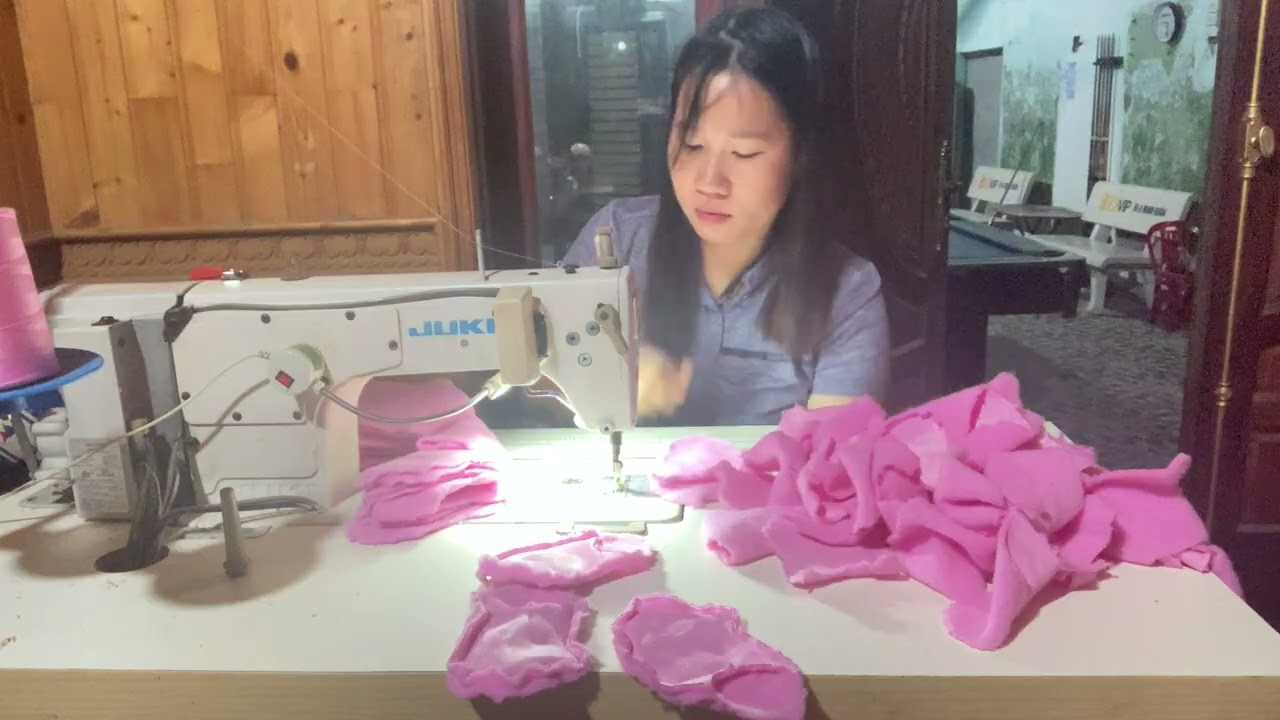 Instructions for sewing beautiful clothes with teacher HEAD TO RED part 24