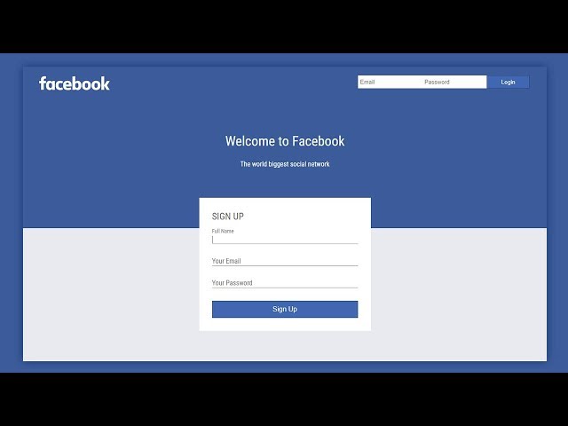 How to create Facebook signup & Login form? - MultiWebPress