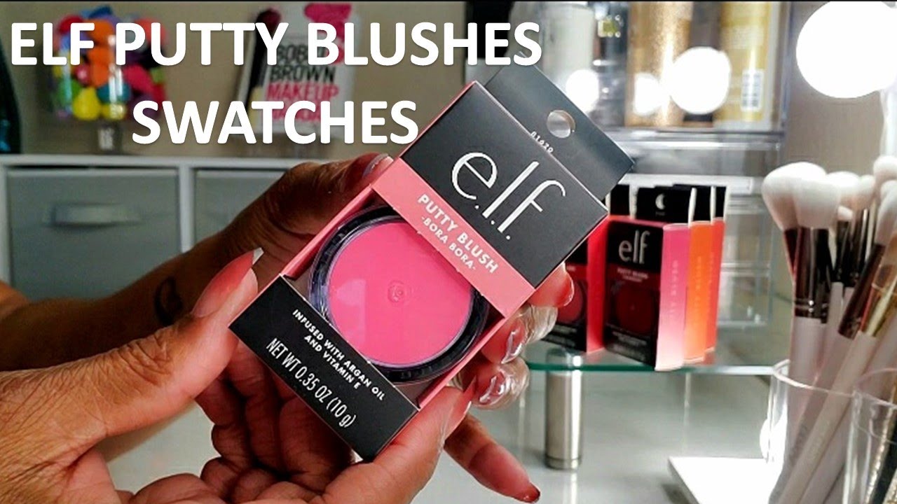 elf putty blush swatches fiji