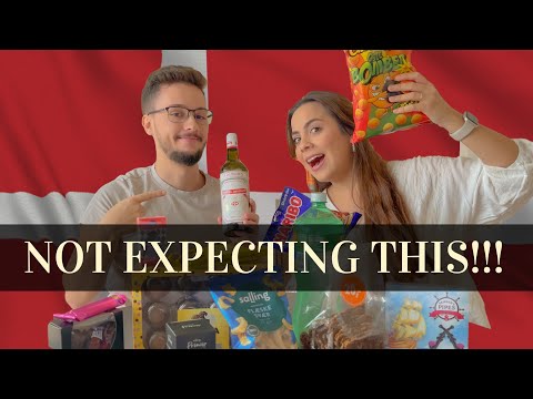 Portuguese Couple SHOCKED by Danish Snacks
