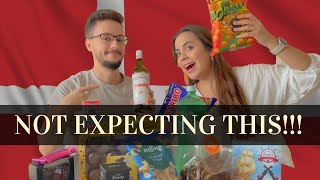 Portuguese Couple SHOCKED by Danish Snacks