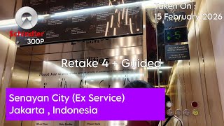[Retake 4] Guided Schindler 300P Traction Elevators - Senayan City , Jakarta [Ex Service Elevator]