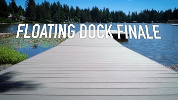 Build Update: Floating Dock FINALE || Dr Decks
