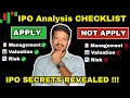IPO Explained: Types, Analysis &amp; How to Check IPO Details Online ✅