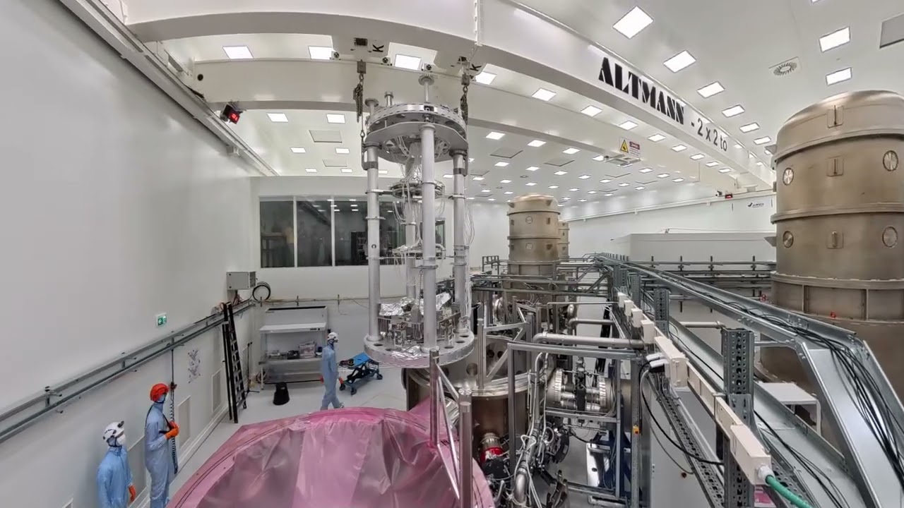 Hoisting first suspended tower @ ETpathfinder