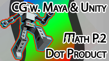 Computer Graphics & Maya & Unity - 03 - Math Part 2 - Dot Product