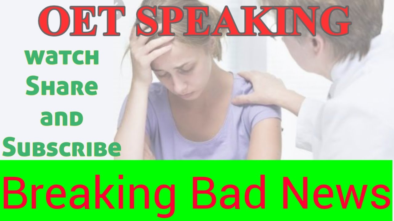 Oet Speaking Test For Nurses
