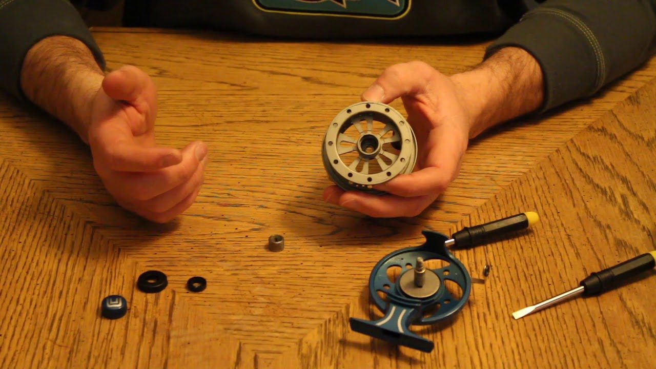 Changing the Retrieve on a Clam Genz 200 Ice Spooler Reel 