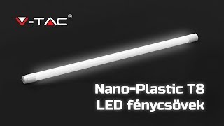 V-TAC Nano Plastic T8 LED fénycsövek - YouTube