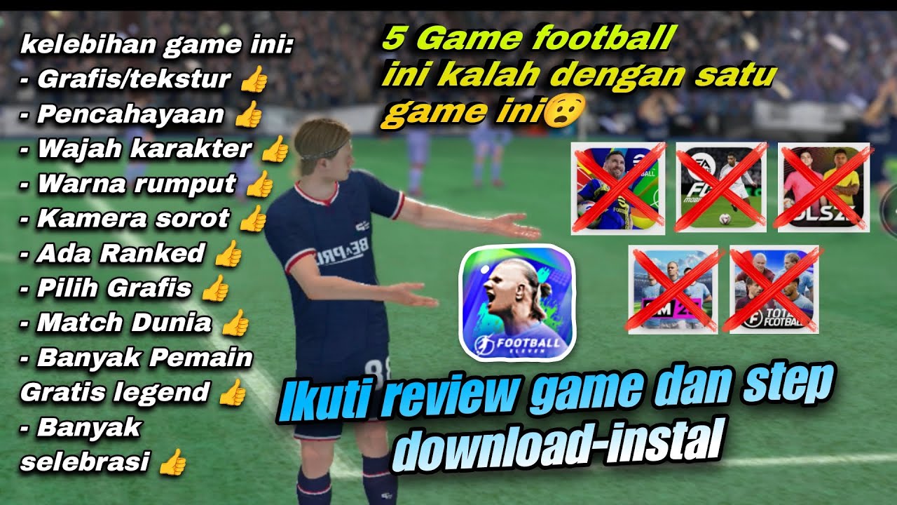 Game Football Mobile android / ios | Grafis mirip PES 2013 Ps3