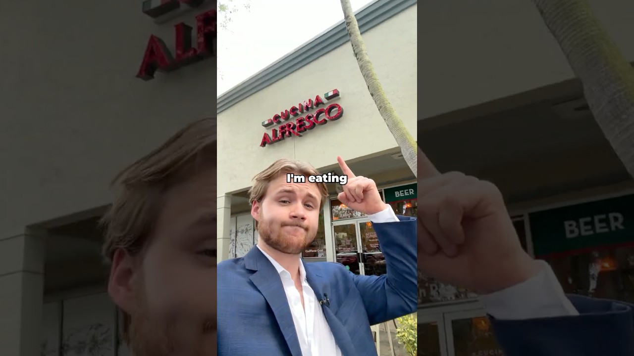 Going To A Restaurant With NO Customers