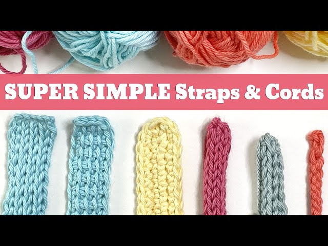【I AM MARI】Bwile Crochet Knit N/S OP 2Piece (Strap Set) Crochet Straps and Cords SIMPLIFIED - YouTube